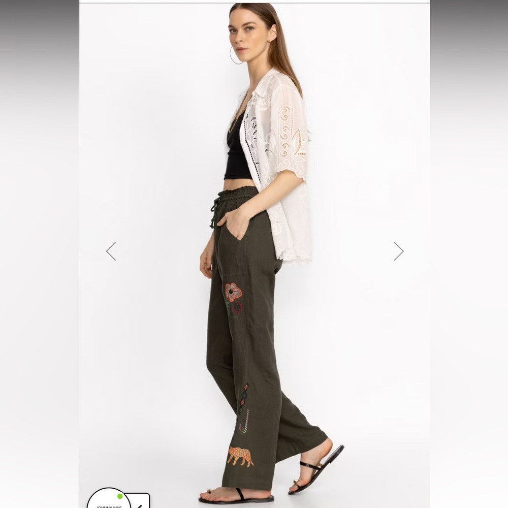 NWT JOHNNY WAS SIMMIE PANT - Picture 4 of 6